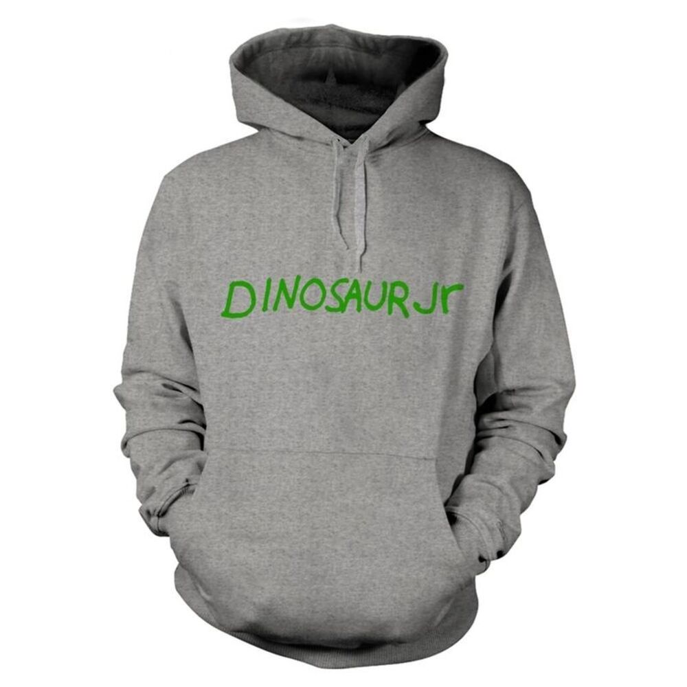 Dinosaur Jr Unisex Adult Green Mind Hoodie / Gray
